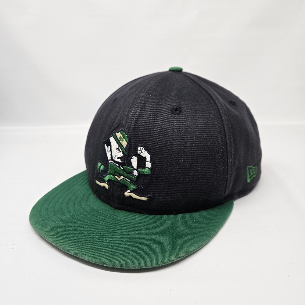 Vintage New Era University Of Notre Dame Hat Cap SnapBack Onesize Fighting Irish